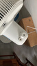 美的（Midea）電風(fēng)扇 家用七葉立式落地扇宿舍臥室輕音節能搖頭桌面小風(fēng)扇大風(fēng)力空氣循環(huán)風(fēng)扇 SAF30AC  曬單實(shí)拍圖