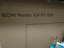 小米（MI）REDMI 23.8英寸顯示器 144Hz IPS技術(shù) 專(zhuān)業(yè)級色準 低藍光 電競電腦辦公顯示器顯示屏 A24 2026款 曬單實(shí)拍圖