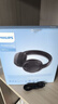 飛利浦（PHILIPS）頭戴式耳機無(wú)線(xiàn)藍牙AI通話(huà)降噪耳機騎行運動(dòng)超長(cháng)續航通話(huà)耳罩電競游戲聽(tīng)歌禮物TAH2020黑色 曬單實(shí)拍圖