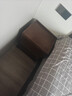 京東京造家居悅楓實(shí)木床頭柜 天然橡膠木雙層儲物 收納臥室儲物柜胡桃色 曬單實(shí)拍圖