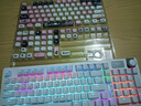 狼蛛（AULA）S98機械鍵盤(pán)有線(xiàn)/藍牙/無(wú)線(xiàn)三模連接Gasket結構熱插拔2U0 96鍵 游戲辦公鍵盤(pán) 【無(wú)線(xiàn)版】S98小拽貓-混光 紅軸 曬單實(shí)拍圖