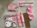 學(xué)廚 HELLO KITTY正版授權兒童親子蛋糕凱蒂貓圖案烘焙工具8件套裝圍裙餅干模具隔熱手套搟面杖油刷 KT7071 曬單實(shí)拍圖
