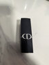 迪奧Dior【鄧為推薦】烈艷藍金口紅絲絨999啞光唇膏 生日禮物送女友 曬單實(shí)拍圖