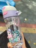 babycare兒童水杯二合一戶(hù)外運動(dòng)水杯吸管杯直飲幼兒園水壺600mL上學(xué)專(zhuān)用 曬單實(shí)拍圖