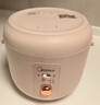 美的（Midea）電飯煲家用2L小型1-2人宿舍一人食小米粥煲湯蒸飯上蒸下煮一鍵煮飯智能保溫迷你高顏值電飯鍋JA205 曬單實(shí)拍圖