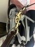 蔻馳（COACH）奧萊款女士包時(shí)尚潮流印花斜挎手提包水桶子母包情人節禮物 棕黃色/棕色CBH07IMXHE 曬單實(shí)拍圖