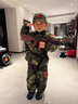 G.duck小黃鴨童裝兒童迷彩服套裝春秋季男童秋裝戶(hù)外訓練服學(xué)生軍訓班服 外套加長(cháng)褲 110 尺碼4~5歲【100-110cm】 曬單實(shí)拍圖