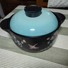 彩冠陶瓷湯鍋砂鍋耐高溫燉湯煲湯熬粥煲湯鍋明火陶瓷煲土鍋燃氣燉鍋煲湯鍋燉湯石鍋燉肉鍋 彩冠藍花鳥(niǎo)4L湯鍋 曬單實(shí)拍圖