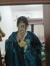 重回漢唐小亭風(fēng)原創(chuàng  )明制漢服成人女秋冬季直領(lǐng)大襟襖馬面裙日常中國風(fēng) 孔雀藍直領(lǐng)大襟襖/現貨 165 曬單實(shí)拍圖