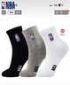 NBA襪子男士運動(dòng)襪抗菌防臭消臭吸汗無(wú)骨棉襪跑步中筒籃球襪3雙 曬單實(shí)拍圖