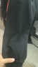 fingercroxxit男士衛衣美式潮流寬松上衣秋季新款半拉鏈休閑外套 黑色 3XL 曬單實拍圖