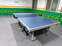 雙魚(yú)（DOUBLE FISH） 乒乓球桌室內可折疊移動(dòng)式乒乓球臺家用訓練比賽標準乒乓球案子 233 ITTF認證25MM 曬單實(shí)拍圖