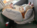 Prigel舒安pro新生嬰幼兒寶寶兒童安全座椅可坐可躺車(chē)載汽車(chē)用0-6-12歲 舒安pro 冰糖雪梨(不窩脖設計+單手旋轉+175°大躺角) 曬單實(shí)拍圖