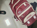 青春最好時(shí)新款初中生書(shū)包女防下墜包中學(xué)生高中生雙肩包大容量背包五六年級 紅色【送長(cháng)腿云朵+徽章】 曬單實(shí)拍圖