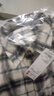 優(yōu)衣庫男女裝法蘭絨格子襯衫長(cháng)袖襯衣薄外套481225 481225/30淺米色 XL 曬單實(shí)拍圖
