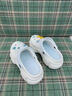 百慕傾臣孕婦洞洞鞋女款夏季外穿厚底增高足弓支撐包頭eva防滑防臭涼拖鞋 白粉【小貓小魚(yú)】防滑不臭 36 -37【標準碼】?jì)乳L(cháng)240MM 曬單實(shí)拍圖
