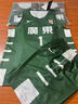 艾啟森新款籃球服套裝男定制美式背心籃球衣大學(xué)生速干透氣比賽訓練隊服 MDS-638綠色（美式款） M 曬單實(shí)拍圖