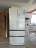 美的（Midea）M60機皇550法式四開(kāi)門(mén)冰箱523L大容量超薄嵌入式雙系統除菌一級能效制冰白MR-550WUFIPZE國家補貼 曬單實(shí)拍圖