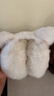 JAJALIN冬季耳罩可愛(ài)保暖貓耳朵護耳毛絨戶(hù)外防凍防寒耳套捂子可折疊學(xué)生 曬單實(shí)拍圖