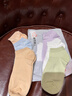 都市麗人襪子女夏季船襪女士襪子100%純棉抑菌百搭低幫淺口短襪運動(dòng)糖果襪 曬單實(shí)拍圖