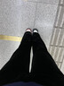 金絲絨微喇褲春秋高腰2026喇叭褲女新款黑色休閑氣質(zhì)長(cháng)褲 黑色【春秋款】小個(gè)子 建議158CM以?xún)?L 【推薦108-118斤】 曬單實(shí)拍圖