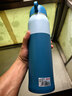 富光 保溫杯男女316不銹鋼大容量簡(jiǎn)約便攜小學(xué)生兒童水杯子 運動(dòng)藍1000ml 曬單實(shí)拍圖