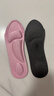 步云 鞋墊女軟底舒適4D高跟鞋防滑小白鞋按摩加厚棉軟彈 2雙裝 粉色35-39圓頭可裁剪） 35-39 曬單實(shí)拍圖