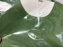 UR2026夏季新款女裝休閑簡(jiǎn)約百搭紐扣式修身短袖T恤UYY450058+ 軍綠 (偏短) S 曬單實(shí)拍圖