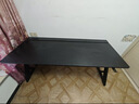 戟創(chuàng  )AGKey-鈦戟S3電競桌臺式電腦桌家用書(shū)桌可裝機械臂桌子碳纖維色 【S3黑碳纖維紋】實(shí)木生態(tài)板 140*75*75cm 二段分板 曬單實(shí)拍圖