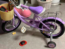 普力圖庫洛米兒童自行車(chē)新款女孩3歲到6歲8-12歲女童寶寶腳踏單車(chē)輔助輪 【酷洛米】98%裝+高強車(chē)圈+禮包 運動(dòng)款 12.寸(身高80-90CM，約2-4歲半) 曬單實(shí)拍圖
