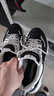 斯凱奇（Skechers）奧利奧熊貓鞋丨老爹鞋女經(jīng)典黑白復古春夏輕便潮流增高運動(dòng)休閑鞋 【女款】黑色/白-BKW 37 曬單實(shí)拍圖