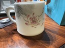 puresigns白瓷羊脂玉茶杯帶蓋過(guò)濾辦公杯茶水分離馬克杯女士送領(lǐng)導長(cháng)輩禮品 羊脂玉百川杯-粉荷趣 I 帶證書(shū)禮盒配手提袋 曬單實(shí)拍圖