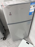 志高（CHIGO）小冰箱迷你小型家用冷藏冷凍兩用宿舍出租房用雙門(mén)辦公室電冰箱節能省電 【一級能效】76L銀色【全國聯(lián)保丨節能省電】 曬單實(shí)拍圖
