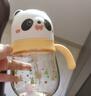 貝親（Pigeon）熊貓小月齡防嗆防漏喝水喝奶ppsu兒童學(xué)飲杯 300ml 7月+ 曬單實(shí)拍圖