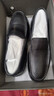 奧康男鞋春夏季新款真皮豆豆鞋男套腳商務(wù)休閑皮鞋駕車(chē)皮鞋軟皮軟底鞋 黑色 42 260mm 曬單實(shí)拍圖