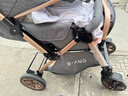 奔昂 嬰兒推車(chē)可坐可躺輕便避震寶寶折疊嬰兒車(chē)雙向BB童車(chē)手推車(chē) 升級深灰+一鍵單手收+可坐躺+可雙向推行+四輪高配 曬單實(shí)拍圖