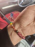 福進(jìn)家朱砂五路財神轉運貔貅手串正品原礦紫金砂男女款手鏈本命年護身符 8MM紫金砂-五路財神貔貅 已過(guò)爐-附證書(shū) 曬單實(shí)拍圖