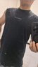 MUSCLE DOG肌肉狗 26春夏新品運動(dòng)背心男速干坎肩無(wú)袖t恤小壺鈴健身訓練服 黑色 M 曬單實(shí)拍圖