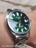 ROAMER瑞士原裝進(jìn)口全自動(dòng)機械表 鎢鋼腕表男表100米防水男士手表綠盤(pán) 曬單實(shí)拍圖