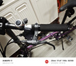 大行（DAHON）折疊自行車(chē)20英寸18速男女式公路折疊車(chē)KAC083 紫色 曬單實(shí)拍圖