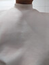 布先生小高領(lǐng)加厚保暖長(cháng)袖打底T恤男秋冬打底衫 象牙白 M/170  曬單實(shí)拍圖