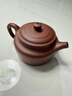 百年利永 宜興名家純全手工紫砂壺原礦紫泥德鐘·仁壺功夫茶具泡茶壺210cc 德鐘·仁 210ml 曬單實(shí)拍圖