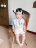G.duck小黃鴨童裝男童套裝夏季薄款一歲寶寶衣服夏裝兒童短袖短褲兩件套 小企鵝 80 尺碼建議6-9個(gè)月14-20斤cm 曬單實(shí)拍圖