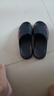 回力運動(dòng)拖鞋男士夏季室內時(shí)尚厚底耐磨防臭拖鞋浴室洗澡速干防滑涼鞋 黑色【4.0加厚踩屎感】 42-43 【標準碼】 曬單實(shí)拍圖