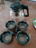 【京東物流】茶壺套裝整套茶具大容量玻璃茶杯帶濾網(wǎng)耐高溫泡茶具 1000ML一壺+四杯套裝【無(wú)茶盤(pán)】 曬單實(shí)拍圖