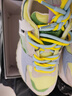 圖瓦西2026春季新款厚底阿甘鞋女黃色雙鞋帶松糕休閑潮鞋運動(dòng)德訓老爹鞋 黃色 37 (235mm) 曬單實(shí)拍圖