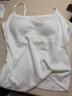 范思藍恩正肩白色T恤女2025夏新款百搭顯瘦短袖t恤內搭打底衫1303 白色 XL 曬單實(shí)拍圖