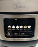 美的（Midea）電飯煲電飯鍋4-5人家用5升大容量 炫彩大屏金屬機身大火力煮飯鍋智能預約微壓MB-RE517 曬單實(shí)拍圖