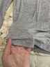 優(yōu)衣庫女裝HEATTECH EXTRA WARM混紡圓領(lǐng)T恤/長(cháng)袖9%羊絨478955 478955/03灰色 S 曬單實(shí)拍圖