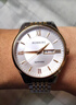 羅西尼（ROSSINI）手表男款 生日禮物簡(jiǎn)約商務(wù)石英表雙歷白盤(pán)鋼帶618573 曬單實(shí)拍圖